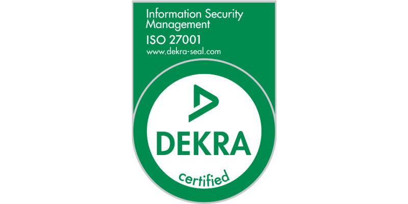DEKRA Certification Seal