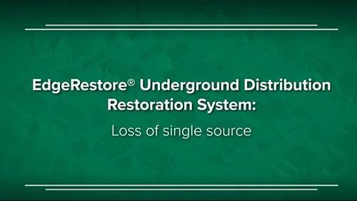 EdgeRestore Underground Distribution Restoration System: Loss of Single Source Thumbnail