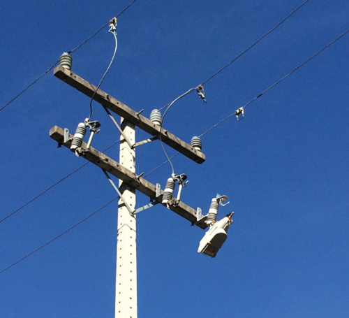 A TripSaver II recloser installation in Paraná, Brazil.