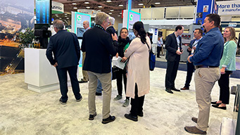 S and C Electric Company exhibition booth