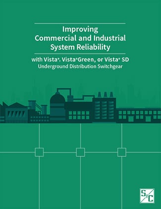 Mejora la confiabilidad del sistema comercial e industrial con la familia de Interruptores de Distribución Subterránea Vista®