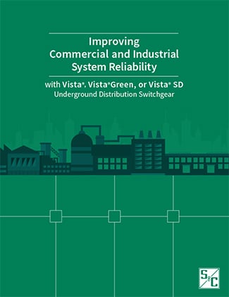 Mejora la confiabilidad del sistema comercial e industrial con la familia de Interruptores de Distribución Subterránea Vista