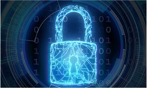 a digital pad lock