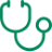 Icon of a doctor's stethoscope 