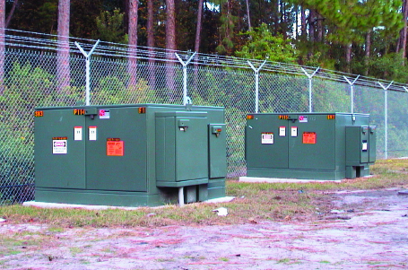 PME Pad-Mounted Gear in the field