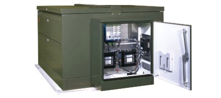 Vista Switchgear with the door open