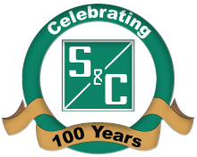 Celebrating 100 years badge