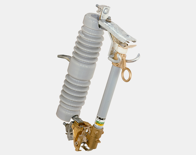 Type X S Fuse Cutout for outdoor distribution 4 point 16 k V through 25 k V fuse cutout, type xs fuse, protection to overhead distribution systems